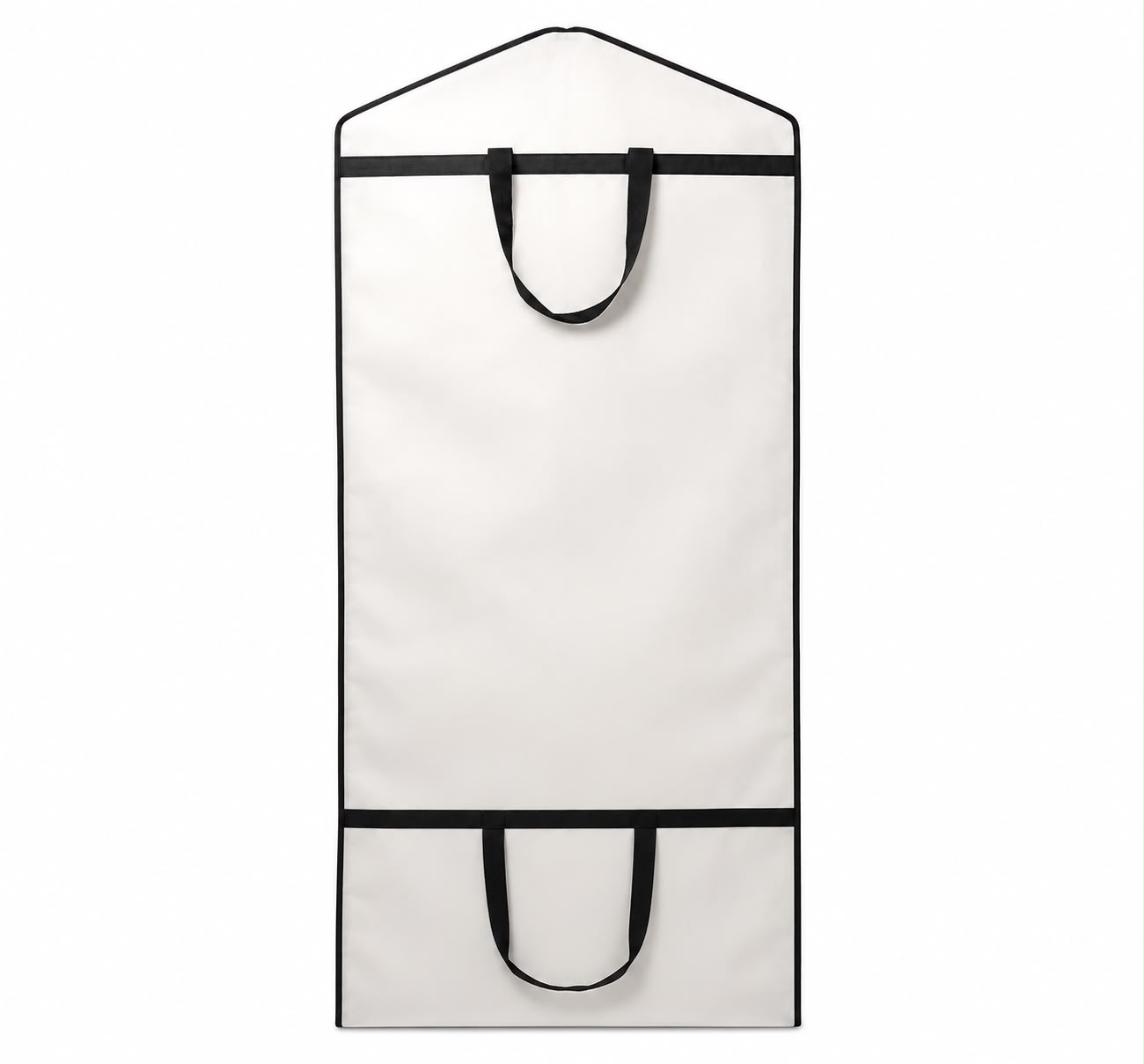 Ivory Tote Suit Bag